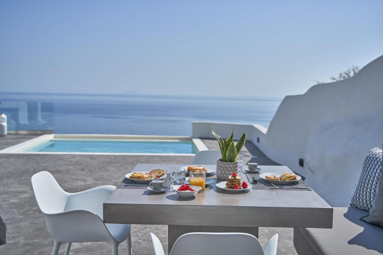 Topos Exclusive Santorini Imerovigli  Dış mekan fotoğraf